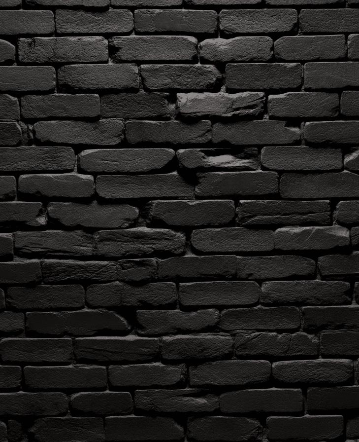 Papier peint imitation pierre noire effet d'ombre
