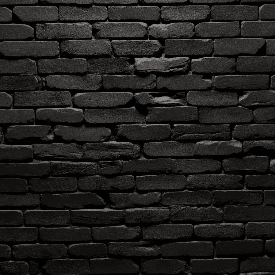 Papier peint imitation pierre noire effet d'ombre