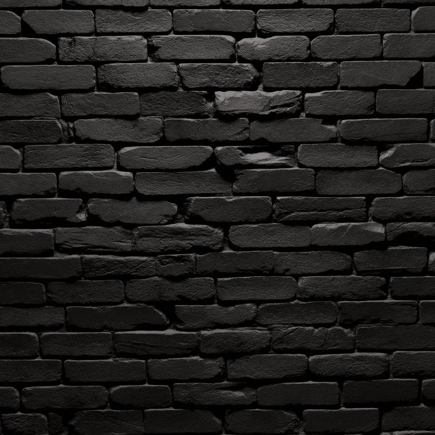 Papier peint imitation pierre noire effet d'ombre
