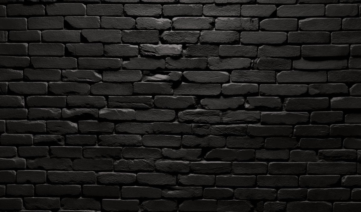 Papier peint imitation pierre noire effet d'ombre