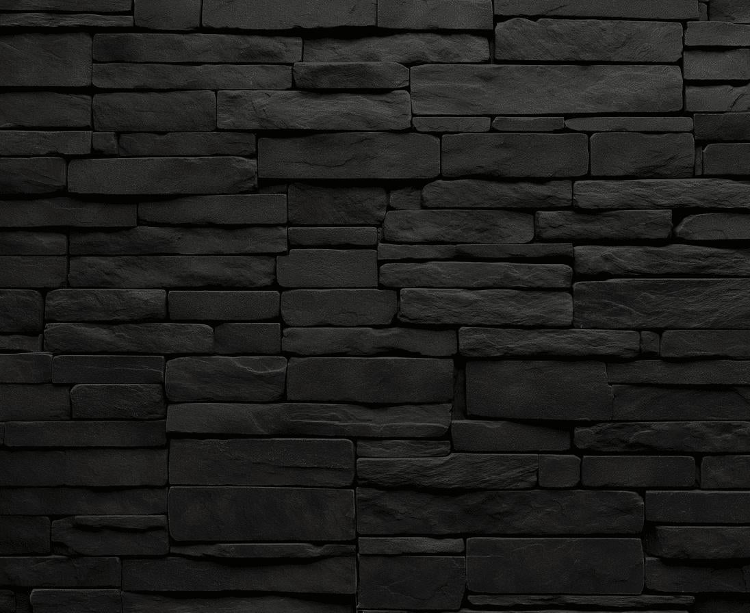 Papier peint imitation pierre noire
