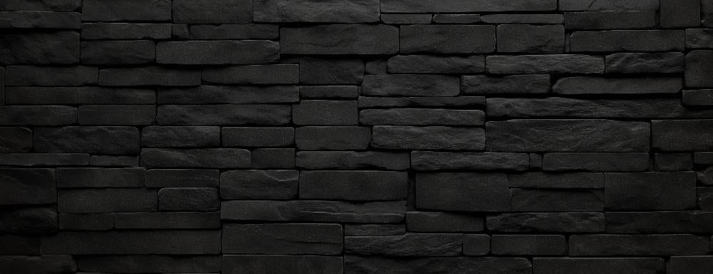 Papier peint imitation pierre noire