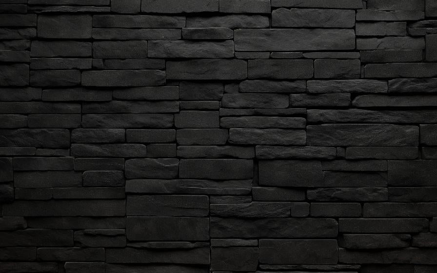 Papier peint imitation pierre noire