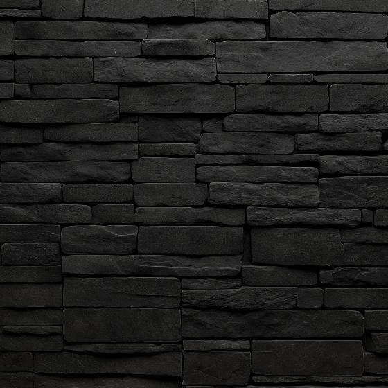 Papier peint imitation pierre noire