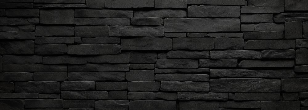Papier peint imitation pierre noire