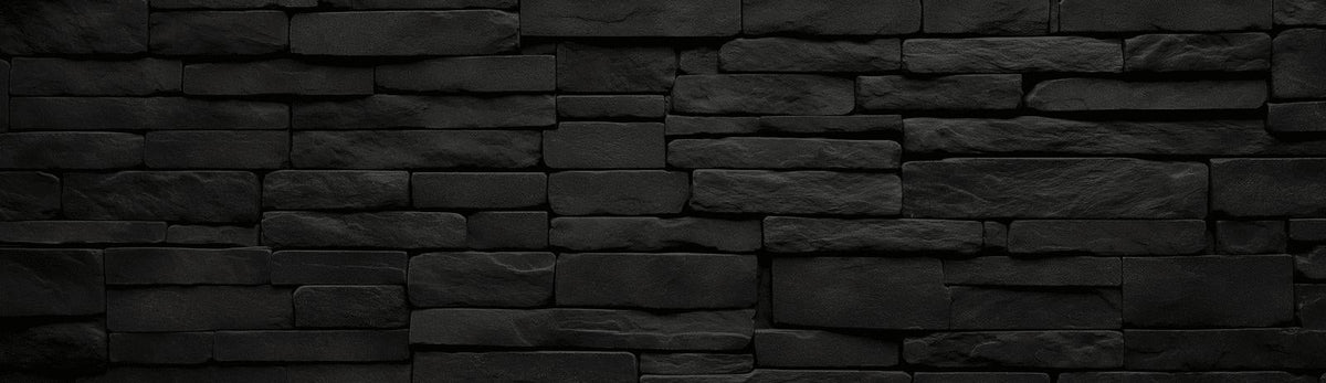 Papier peint imitation pierre noire