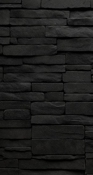 Papier peint imitation pierre noire