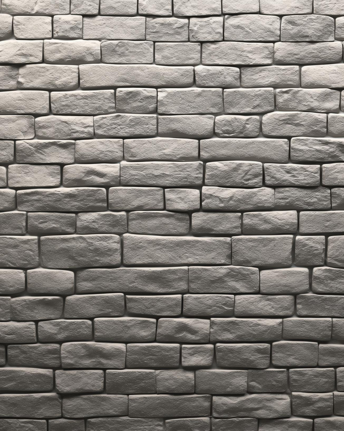Papier peint imitation pierre blanche en relief