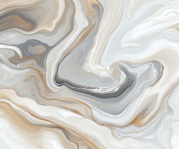 Papier peint marbre abstrait beige et gris