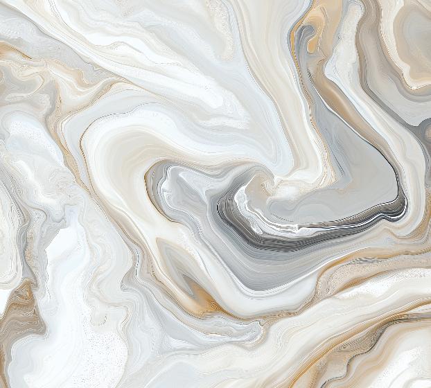 Papier peint marbre abstrait beige et gris