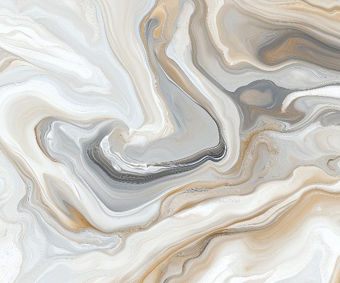 Papier peint marbre abstrait beige et gris