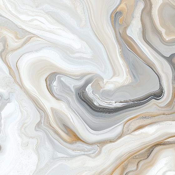 Papier peint marbre abstrait beige et gris