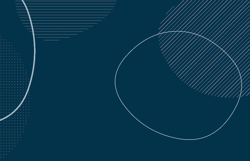 Papier peint géométrique cercles et rayures bleus