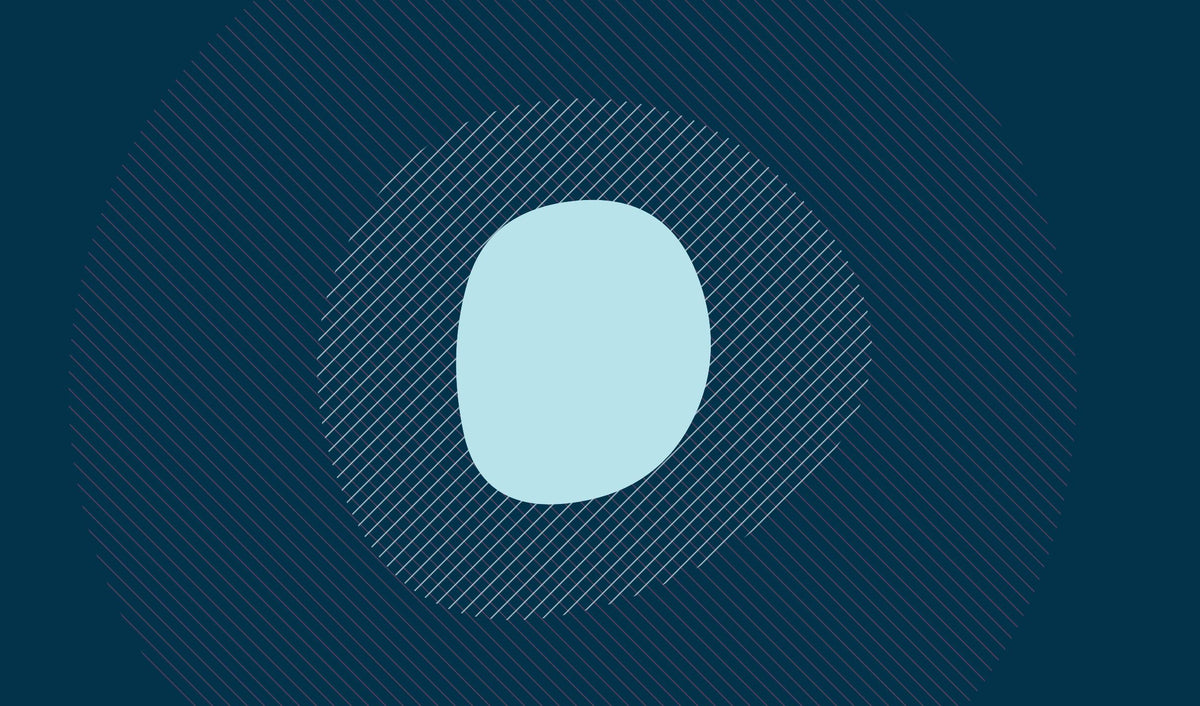 Papier peint abstrait cercles géométriques bleu