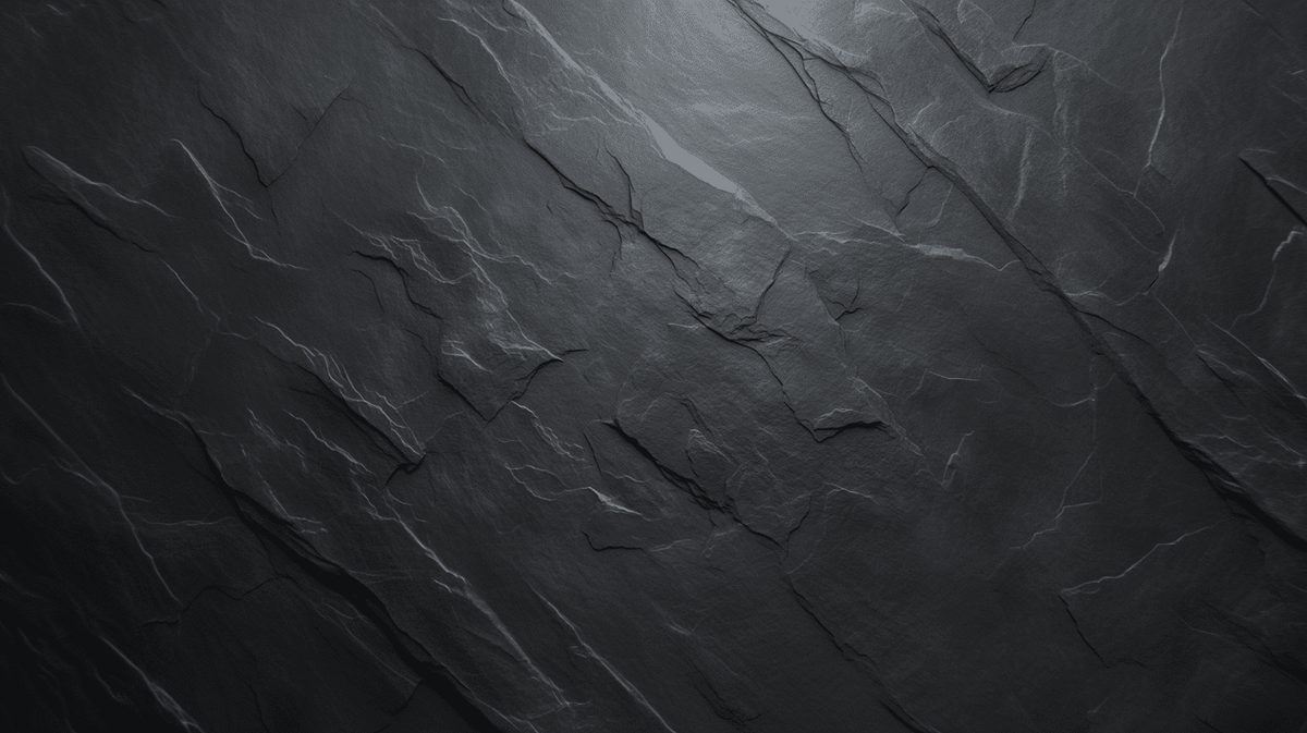 Papier peint imitation ardoise gris foncé