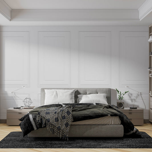 Papier peint imitation boiserie haussmannienne