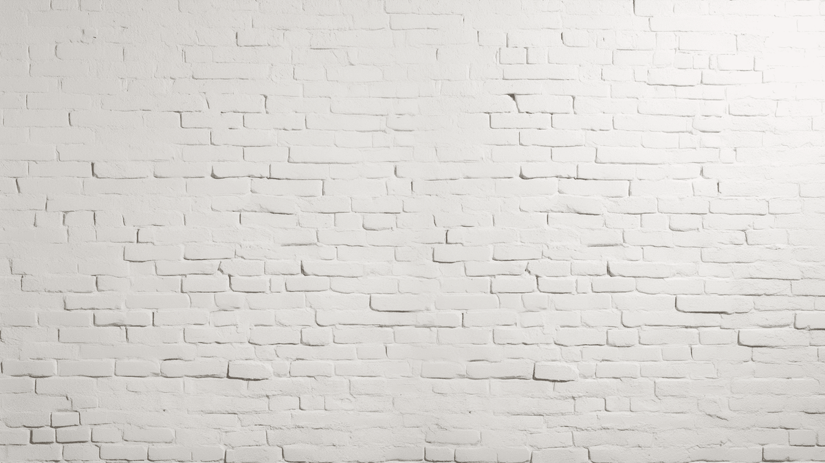 Papier peint brique blanche effet relief