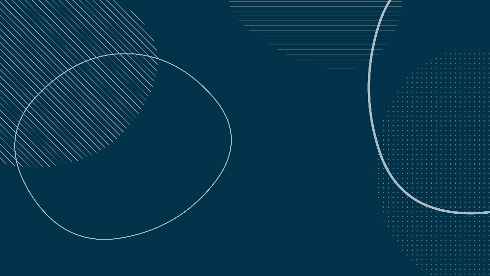 Papier peint géométrique cercles et rayures bleus