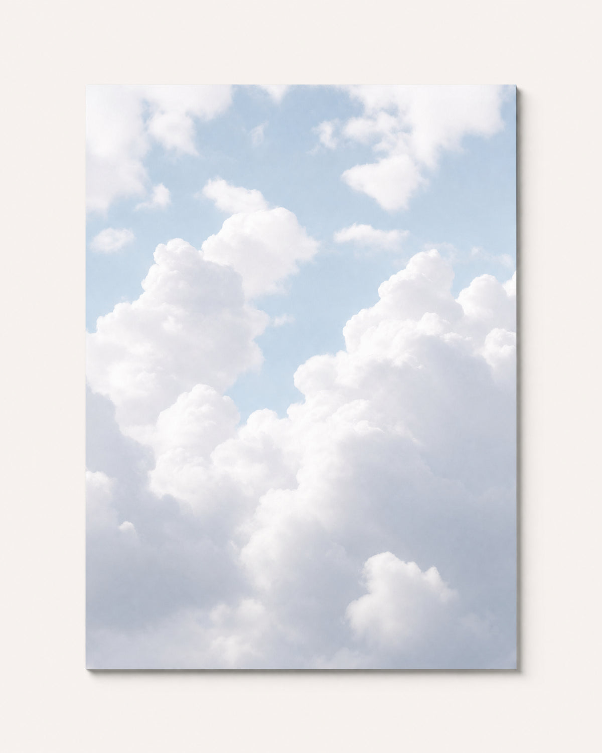 Papier peint nuages ciel bleu